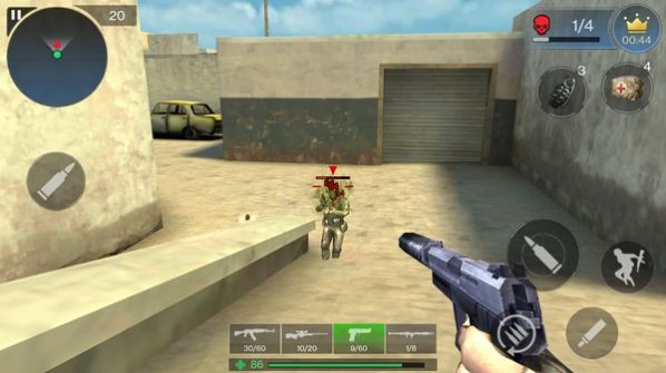士兵突襲射擊游戲版截圖4