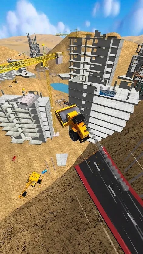 Construction Ramp Jumping游戲截圖2