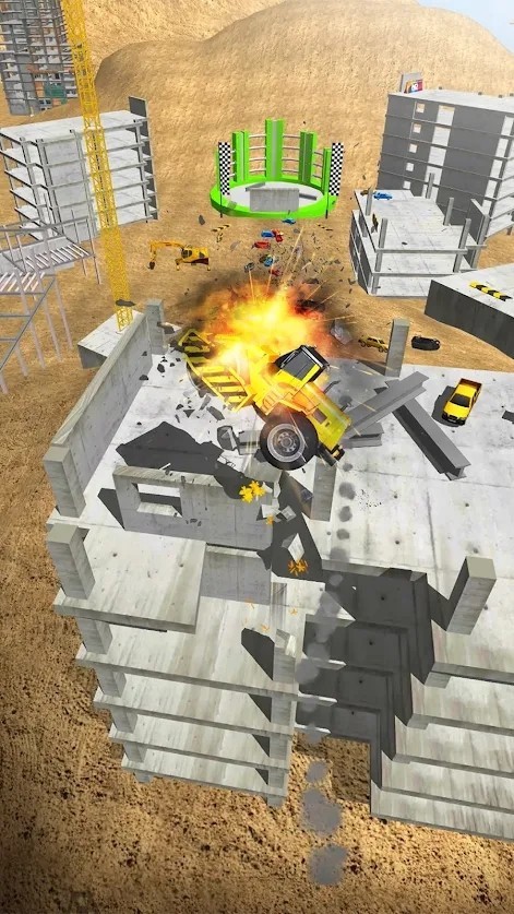 Construction Ramp Jumping游戲截圖1