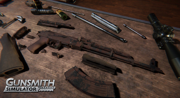槍支維修店模擬器手機(jī)版（Gunsmith Simulator）截圖1