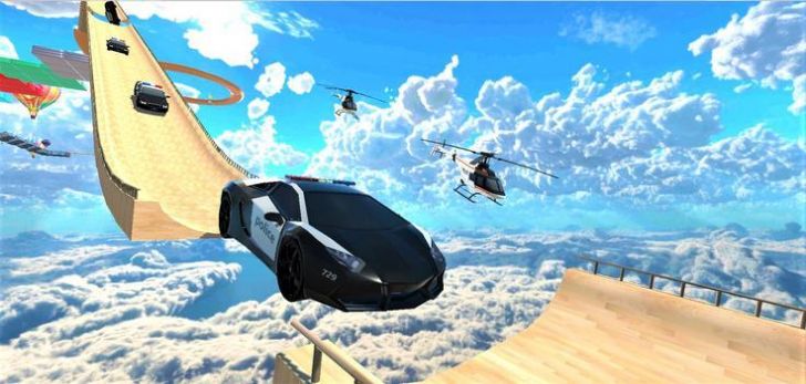 天空特技警車游戲安卓版截圖3