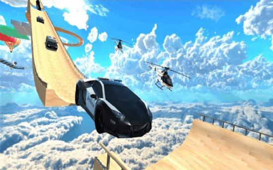 天空特技警車游戲安卓版截圖4