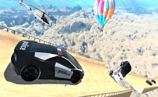 天空特技警車游戲安卓版截圖5