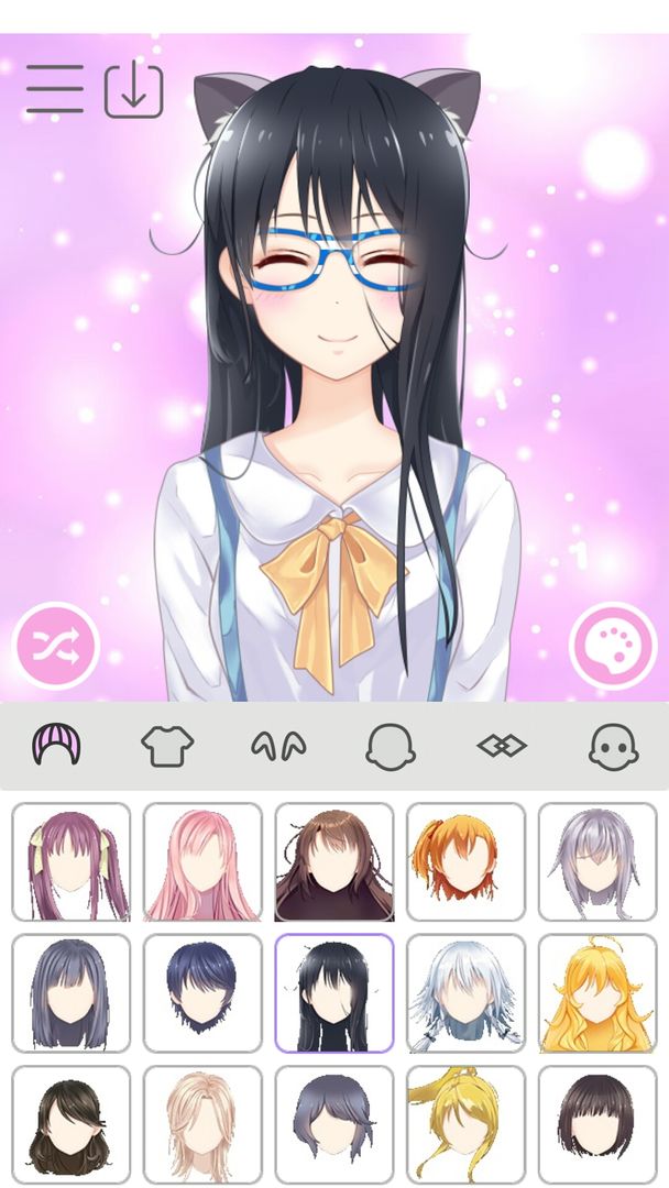 抖音動漫女孩換裝2小游戲下載安裝截圖3