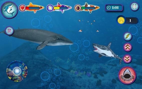 海洋鯊魚(yú)模擬器游戲版截圖5