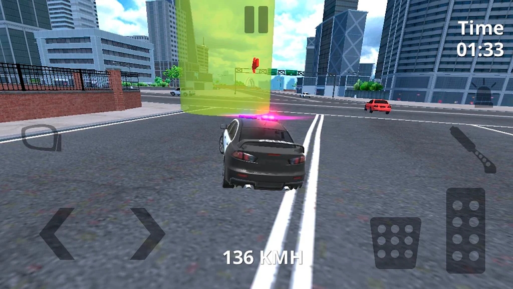 警察追逐賽車模擬器游戲手機版截圖3