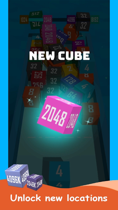 合并2048立方體游戲安卓版截圖4