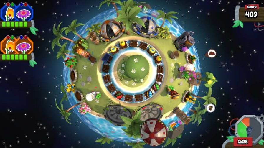 太空?qǐng)@丁steam游戲手機(jī)版中文版（Deep Space Gardening）截圖2