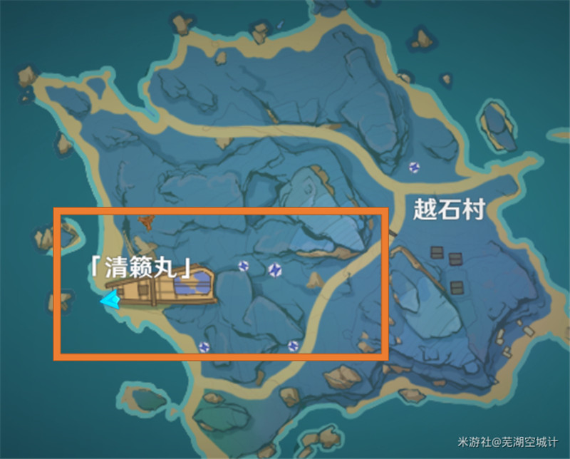 原神清籟丸船頭解密攻略：2.1版本清籟丸解密圖文攻略
