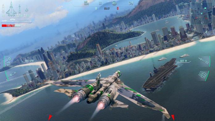 搏擊長空無限戰(zhàn)機游戲最新版截圖2