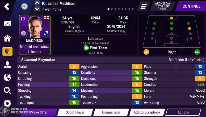 Football Manager2022游戲手機(jī)中文版下載截圖2