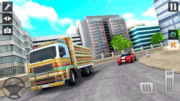 城市運(yùn)輸卡車(chē)停車(chē)場(chǎng)游戲最新安卓版截圖1
