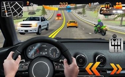 高速公路競速賽車游戲中文版截圖2