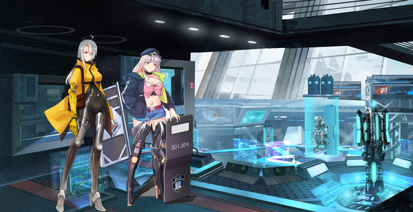 美少女vs機(jī)甲游戲版截圖2