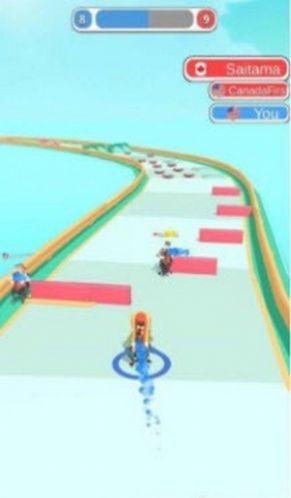 水槍噴射賽跑游戲版截圖3