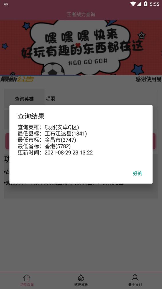 王者戰(zhàn)力查詢軟件下載最新版截圖1