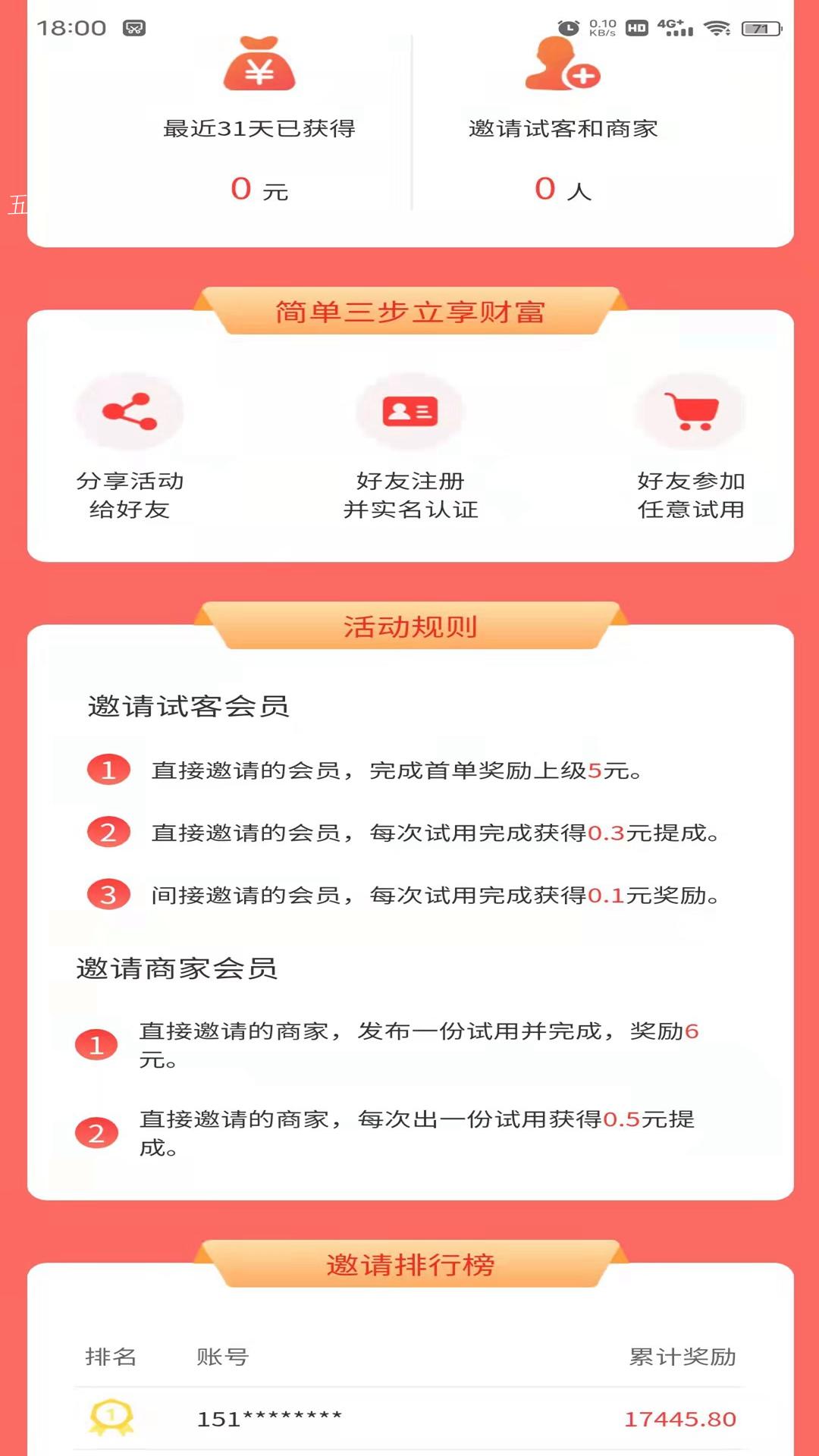 一品試用App版截圖1