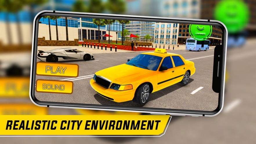 Taxi Simulator 2021游戲中文手機(jī)版截圖5