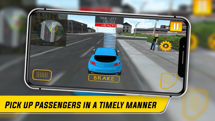 Taxi Simulator 2021游戲中文手機(jī)版截圖4