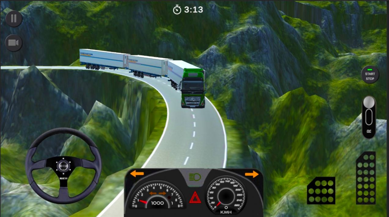 世界卡車模擬器2危險道路游戲手機(jī)版截圖3