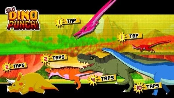 超級恐龍拳游戲中文版(Super Dino Punch)截圖1