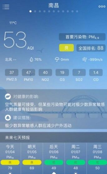 江西空氣預(yù)報手機版app截圖2
