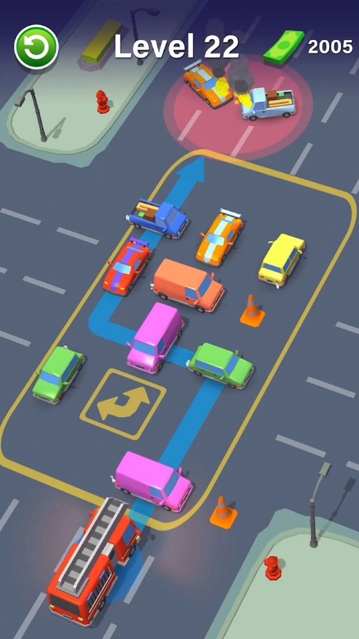汽車擁堵拼圖游戲安卓版截圖3