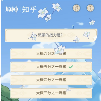 原神派蒙的戰(zhàn)力是？派蒙的戰(zhàn)力答案分享