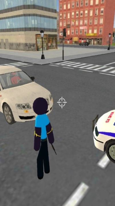 火柴人繩索英雄黑豹警官游戲中文版截圖1