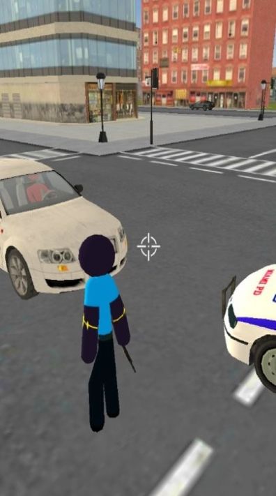 火柴人繩索英雄黑豹警官游戲中文版截圖7