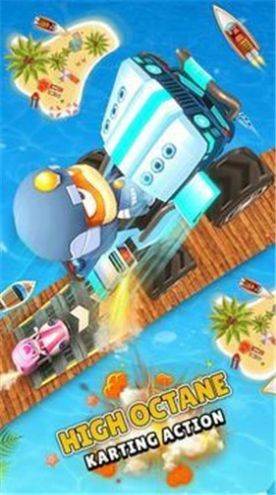 卡通卡丁車漂移游戲最新安卓版截圖2