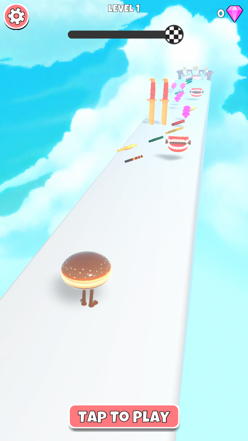 Hamburger Runner游戲版截圖4