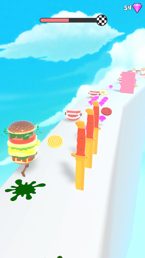 Hamburger Runner游戲版截圖6