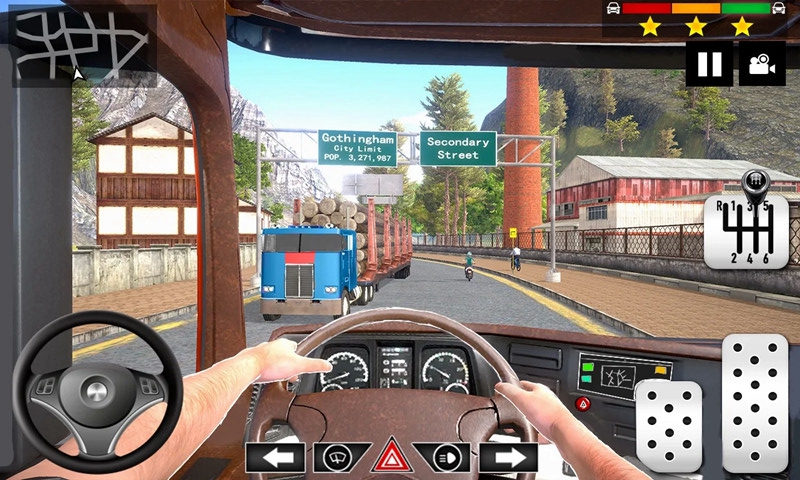 輕松躲避豪車入庫(kù)游戲版截圖4