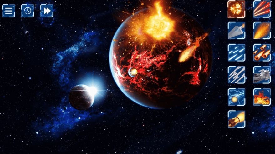 銀河毀滅模擬器粉碎星球中文版最新版截圖1