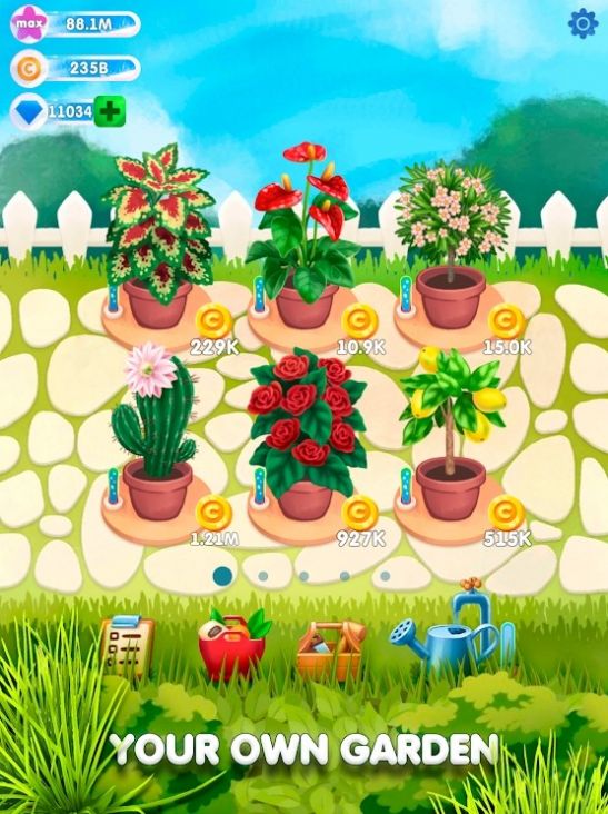 閑置植物花園游戲紅包版截圖3