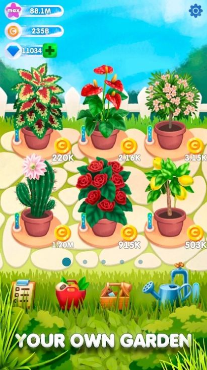 閑置植物花園游戲紅包版截圖2