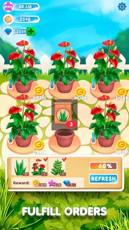 閑置植物花園游戲紅包版截圖4