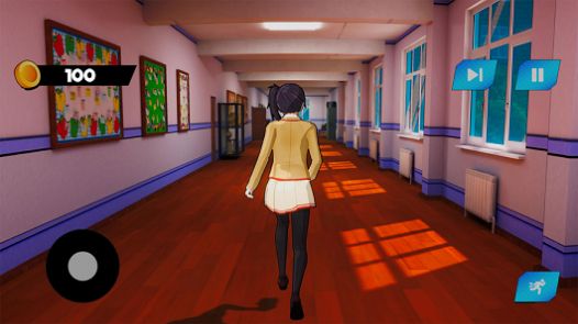 櫻花女學(xué)生生活3D游戲最新版中文截圖2