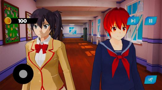 櫻花女學(xué)生生活3D游戲最新版中文截圖5