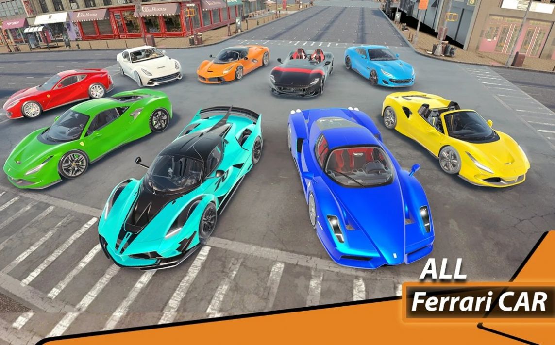 史诗汽车模拟器游戏版（Epic Car Simulator 3D Frari）截图1: