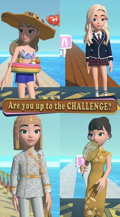 時尚美女裝扮游戲漢化安卓版（Fashion Beauty Dress Up）截圖4