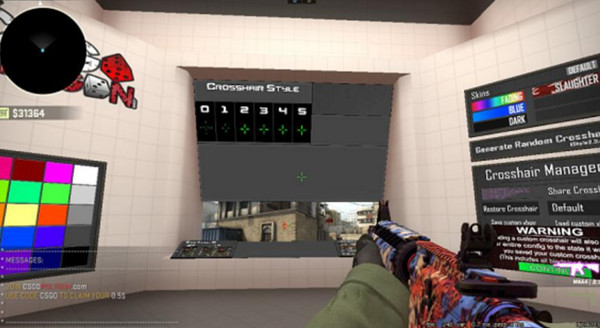 CSGO變色準(zhǔn)星代碼是什么？準(zhǔn)心顏色設(shè)置修改方法[多圖]圖片1
