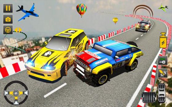 特技駕駛和賽車游戲版（Stunt Driving Games Stunt Car）截圖1