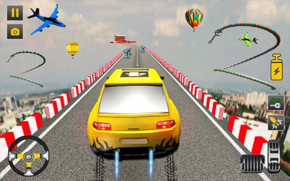 特技駕駛和賽車游戲版（Stunt Driving Games Stunt Car）截圖3