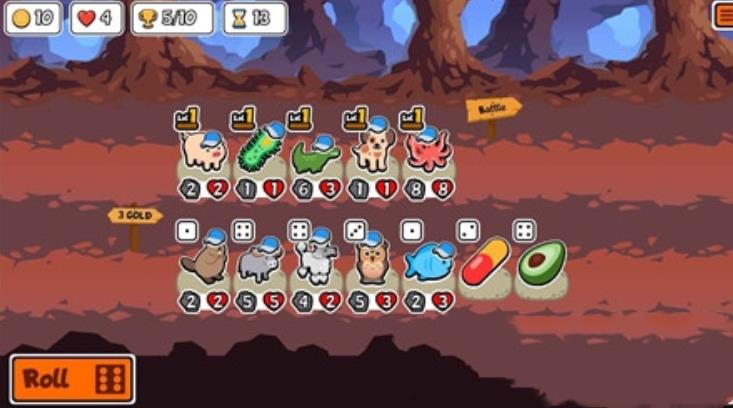 小動(dòng)物自走棋游戲中文版（Super Auto Pets）截圖2