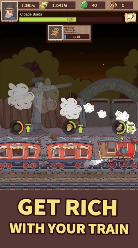 蒸汽火车大亨游戏安卓版（Steam Train Tycoon）截图3: