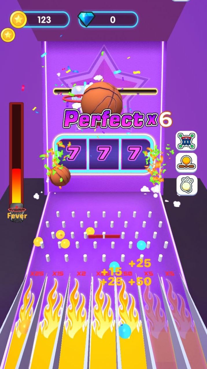 投籃框3D游戲安卓版（Toss Hoop 3D）截圖3