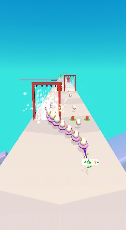 蛋勺沖刺游戲版（Egg Spoon Rush）截圖1