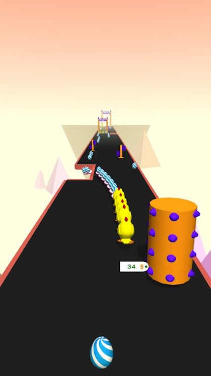 蛋勺沖刺游戲版（Egg Spoon Rush）截圖2